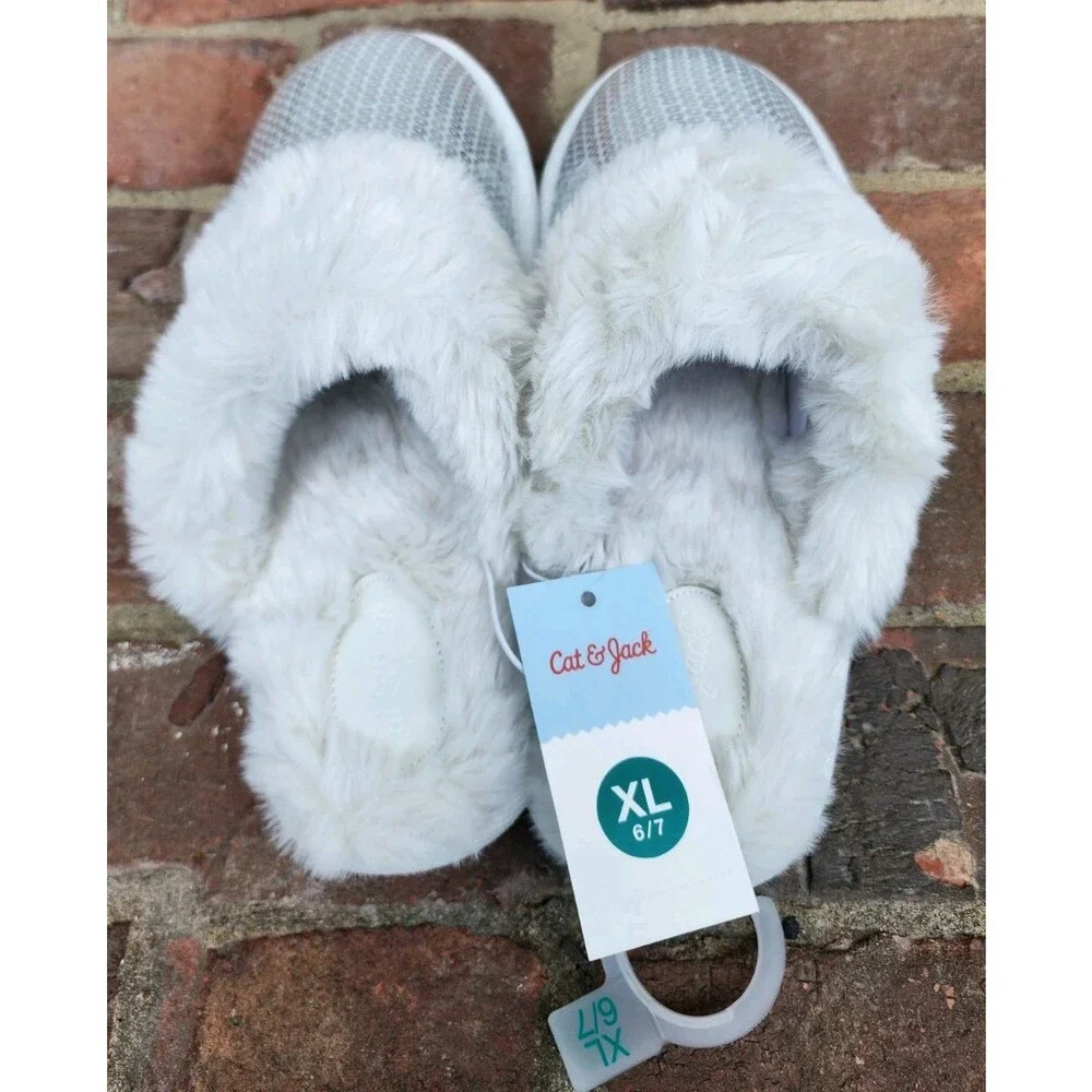 Cat & Jack sequin scuff cat